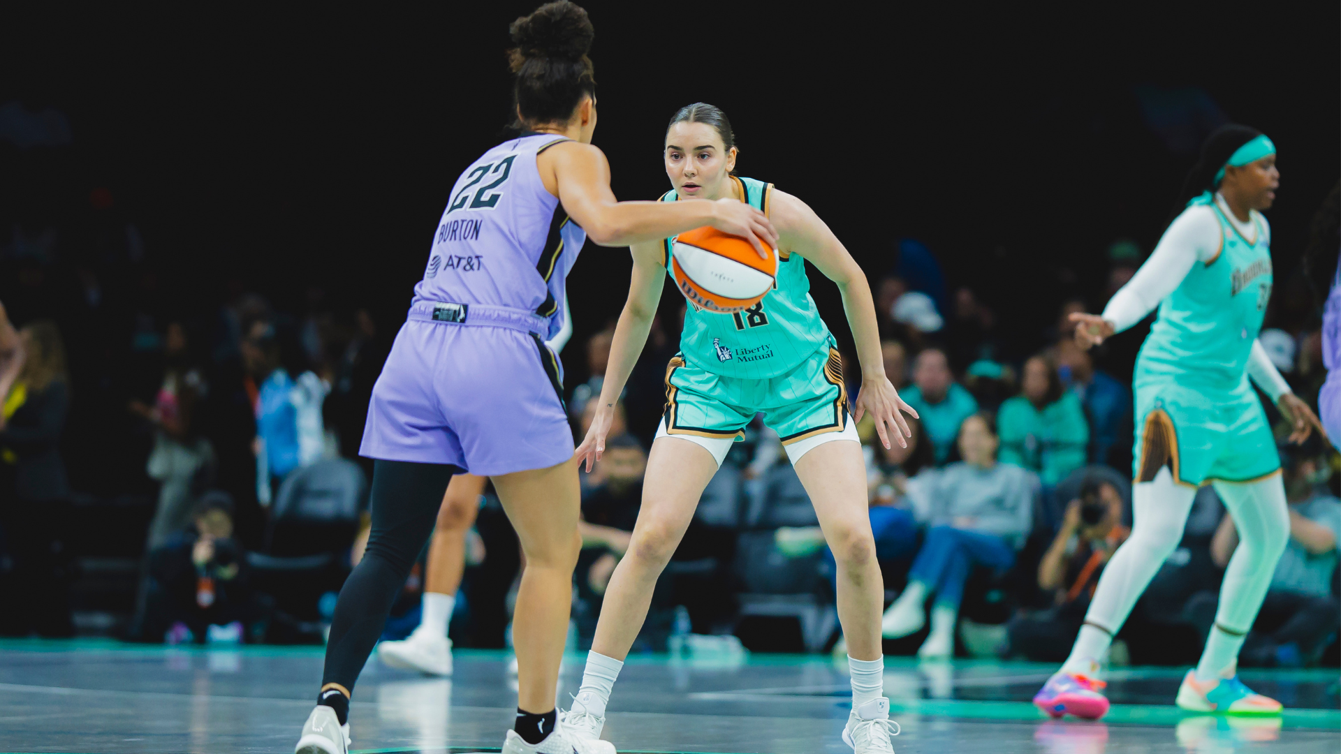 Liberty Drop Home Game Against Valkyries, 87-70